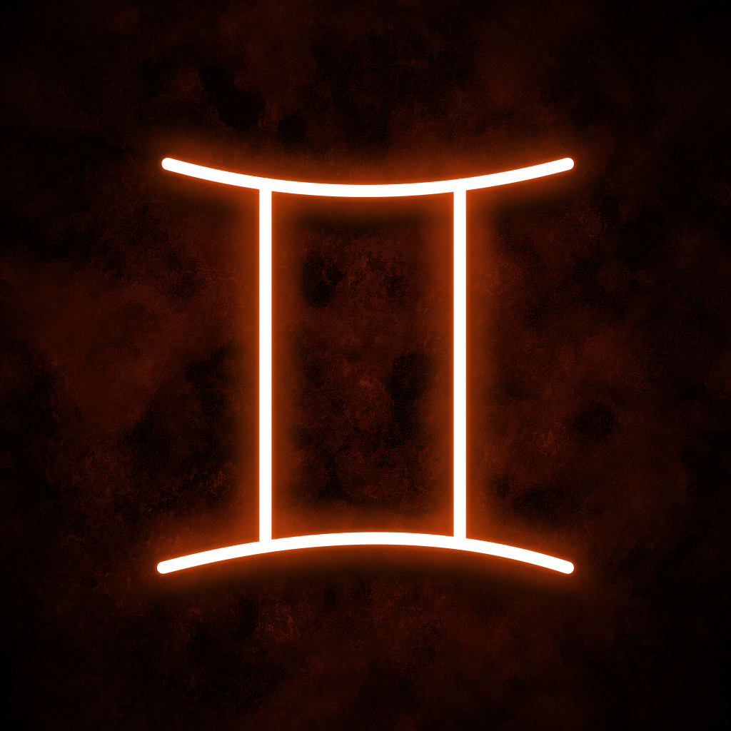 "Gemini" Neon Sign