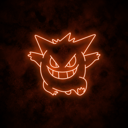 "Gengar" Neon Sign