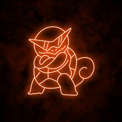 "Squirtle" Neon Sign