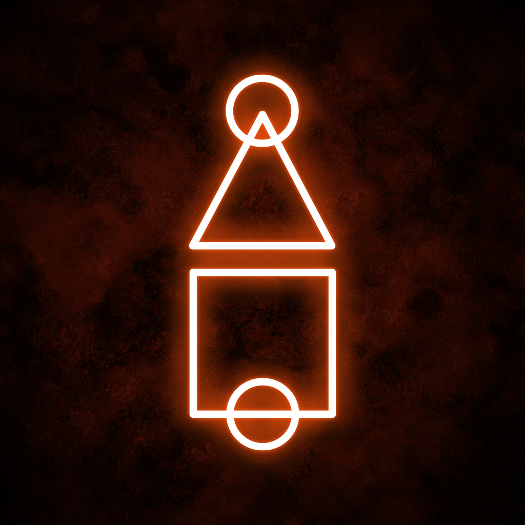 "Ojingeo Game" Neon Sign