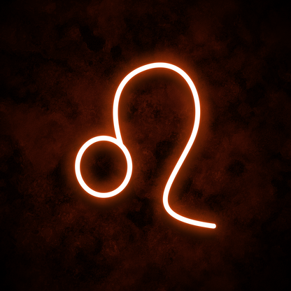 "Leo" Neon Sign