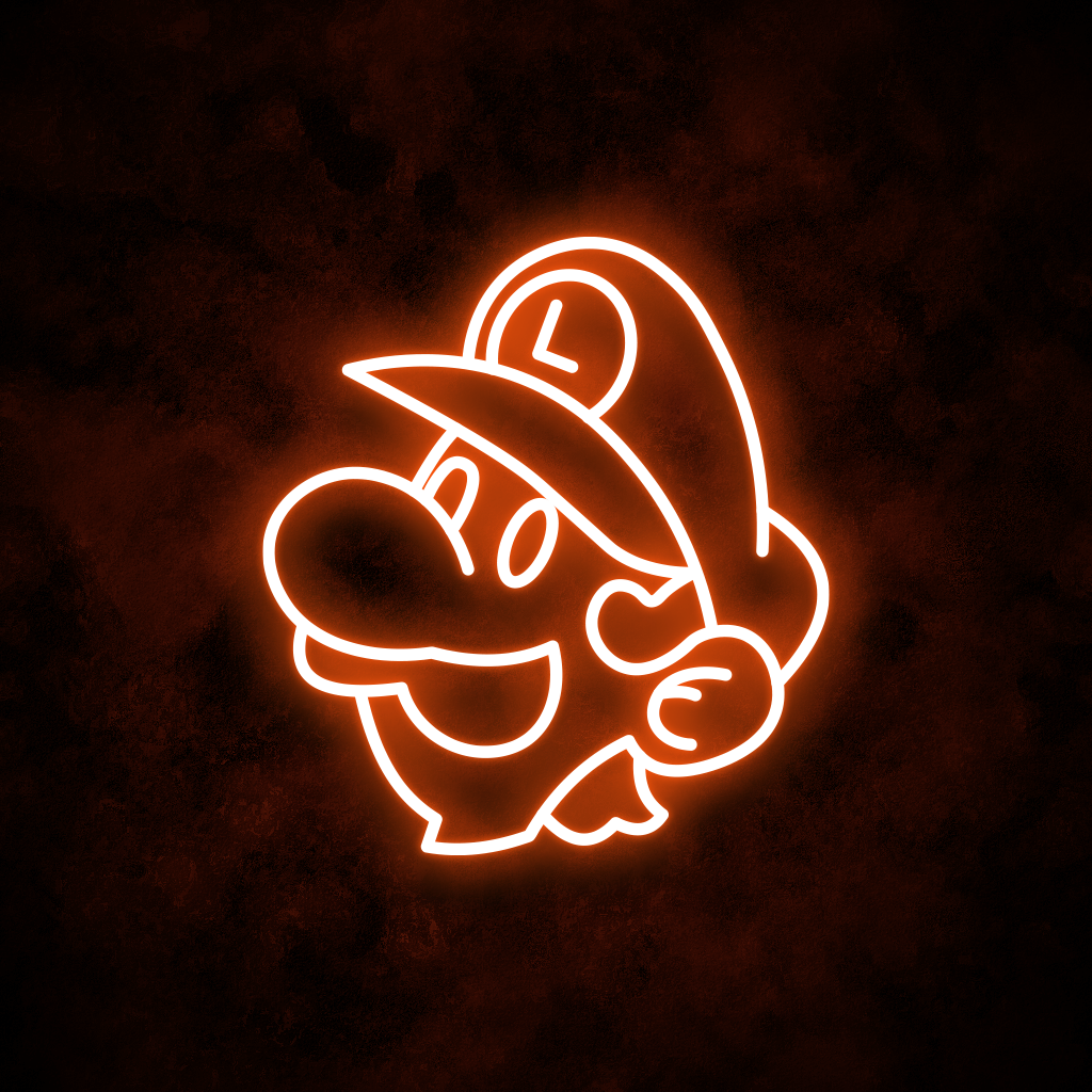 "Luigi" Neon Sign