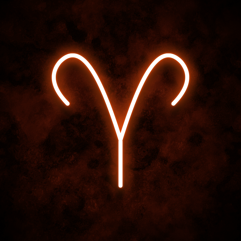 "Aries" Neon Sign