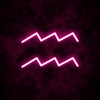 "Aquarius" Neon Sign