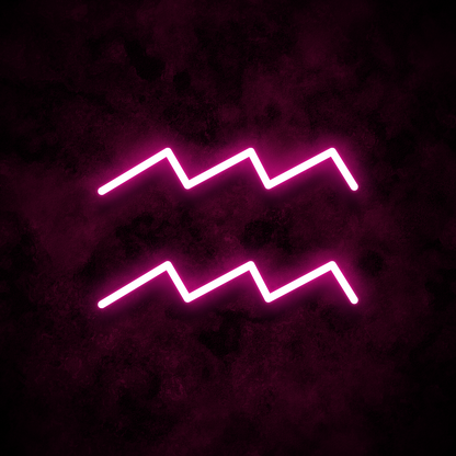 "Aquarius" Neon Sign