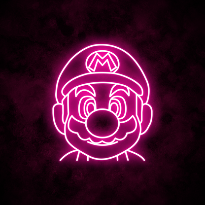 "Mario" Neon Sign
