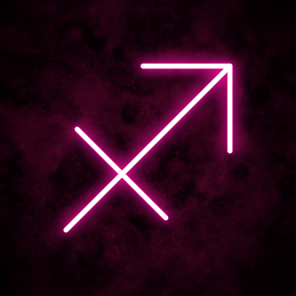 "Sagittarius" Neon Sign