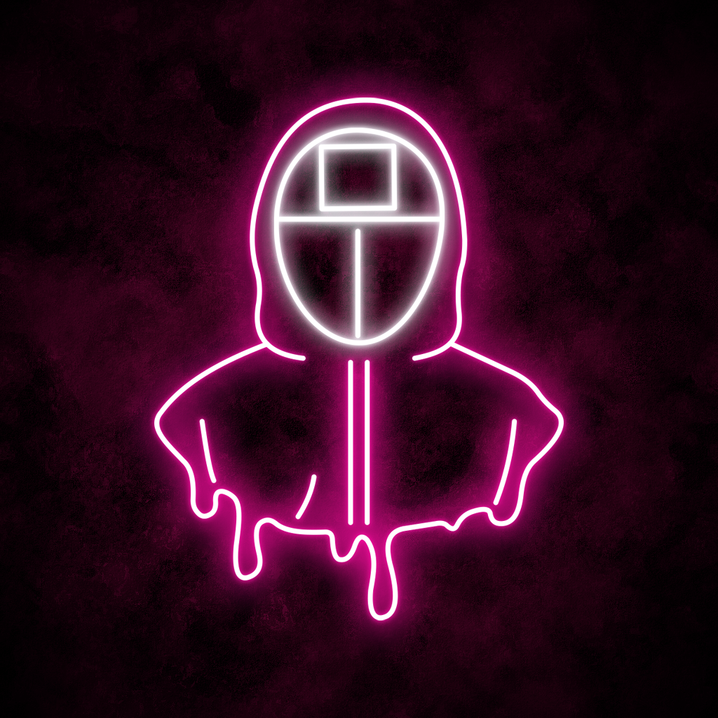 "Squid Game Staff" Neon Sign