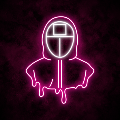 "Squid Game Staff" Neon Sign
