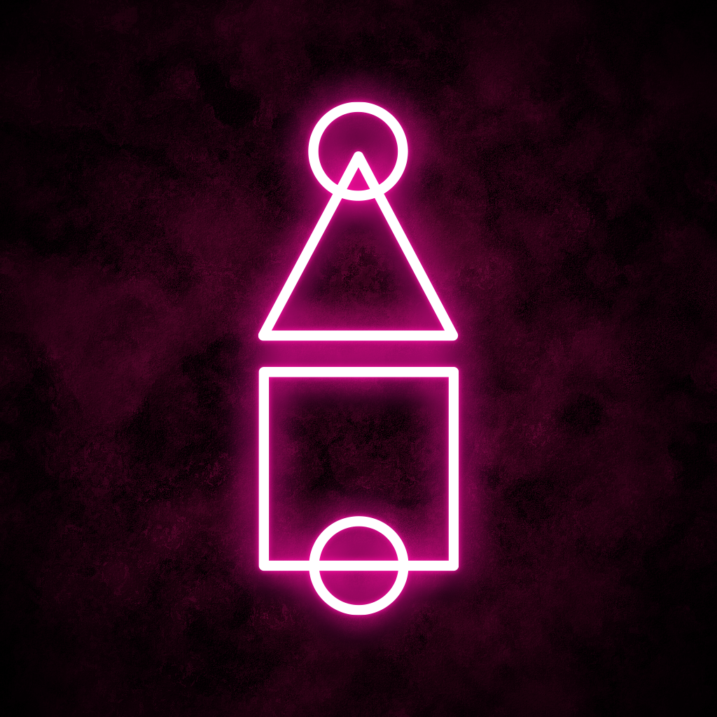 "Ojingeo Game" Neon Sign
