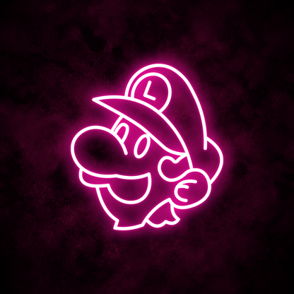"Luigi" Neon Sign