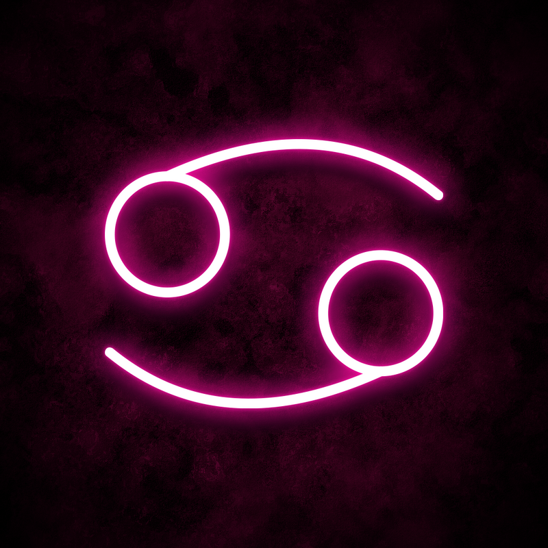 "Cancer" Neon Sign