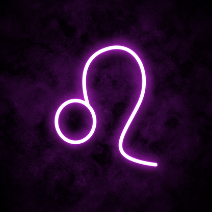 "Leo" Neon Sign
