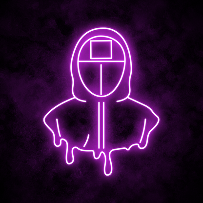 "Squid Game Staff" Neon Sign