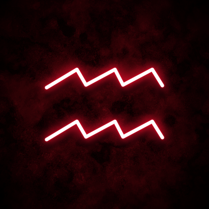 "Aquarius" Neon Sign