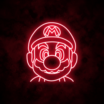 "Mario" Neon Sign