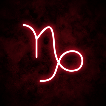 "Capricorn" Neon Sign