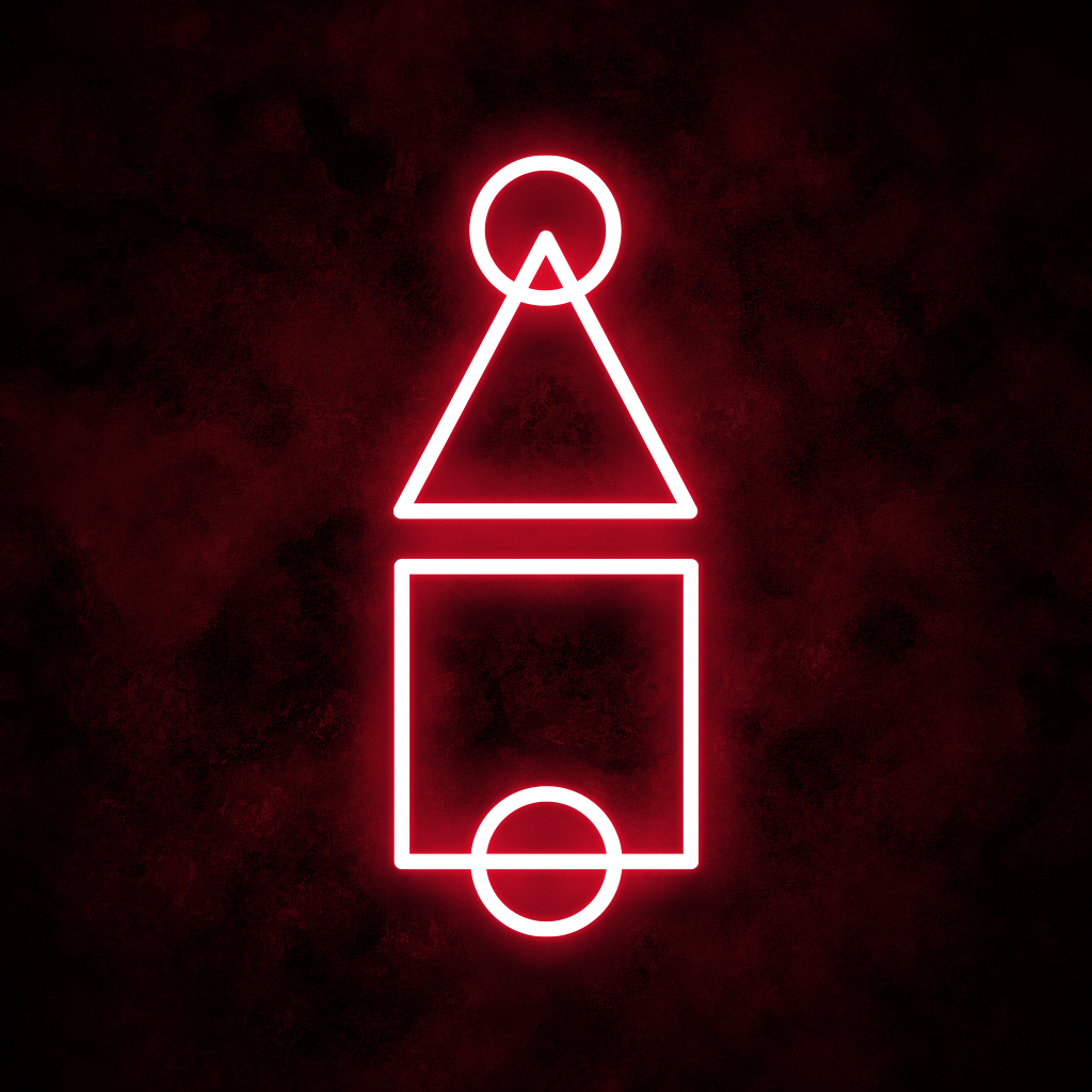 "Ojingeo Game" Neon Sign