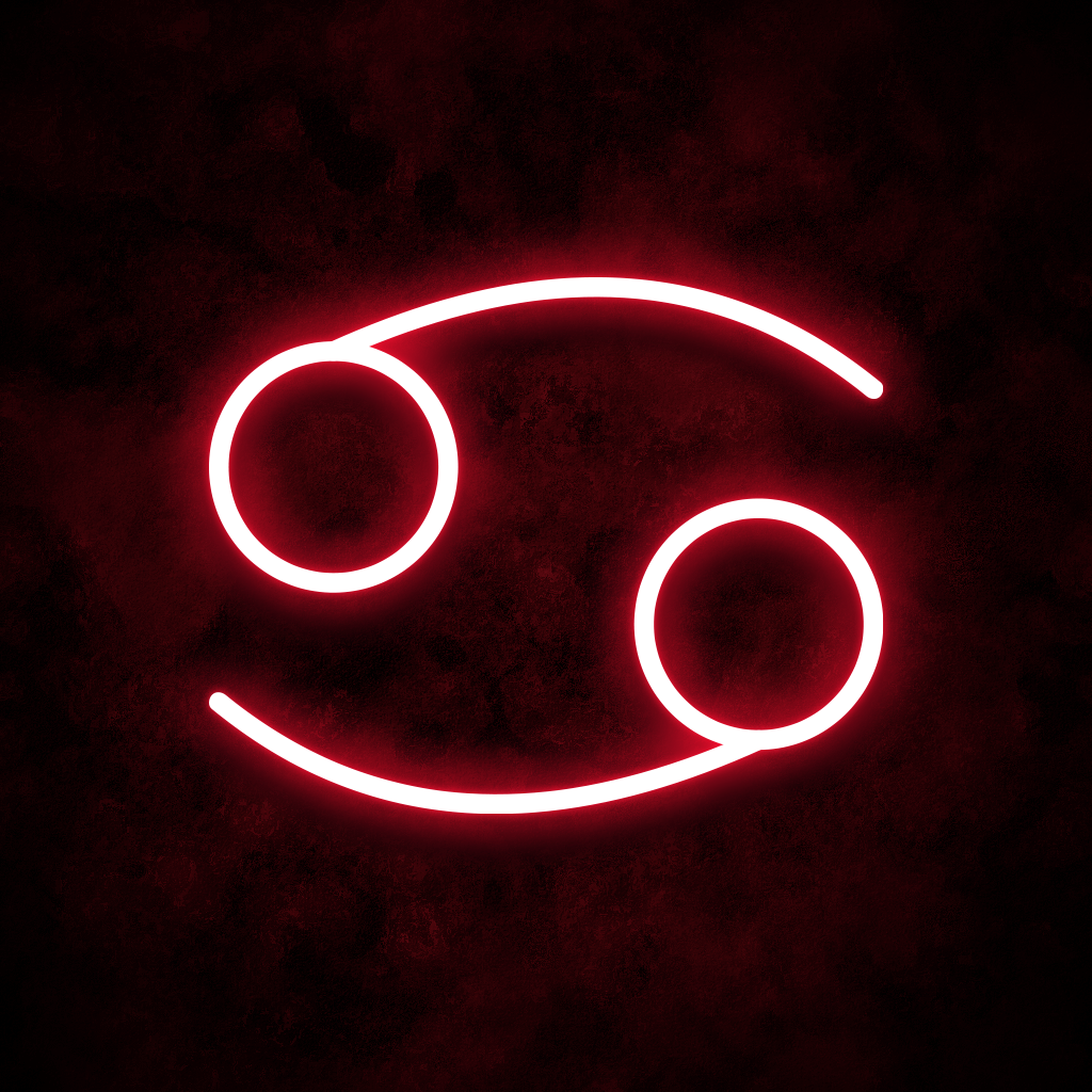"Cancer" Neon Sign