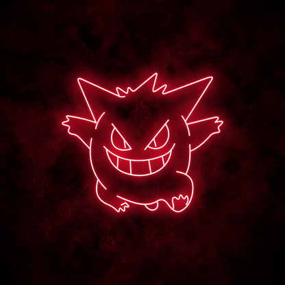 "Gengar" Neon Sign