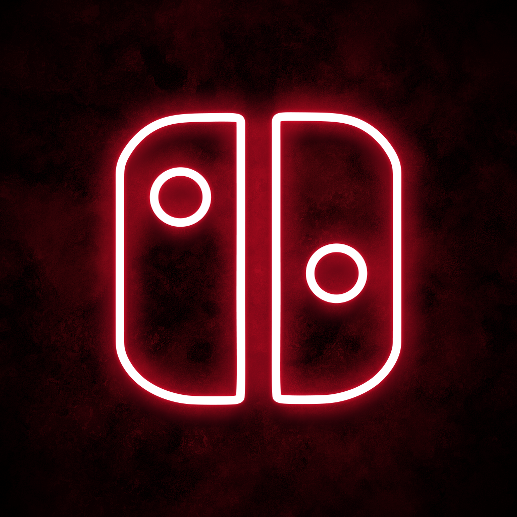 "Nintendo Switch" Neon Sign