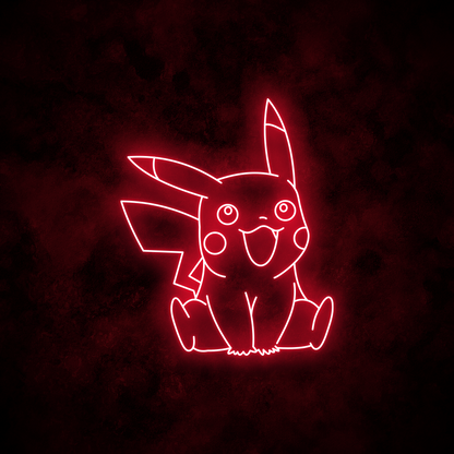 "Pikachu" Neon Sign