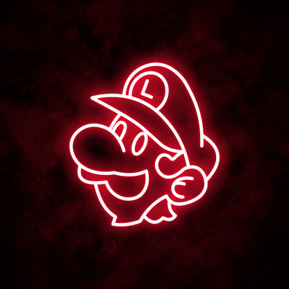 "Luigi" Neon Sign