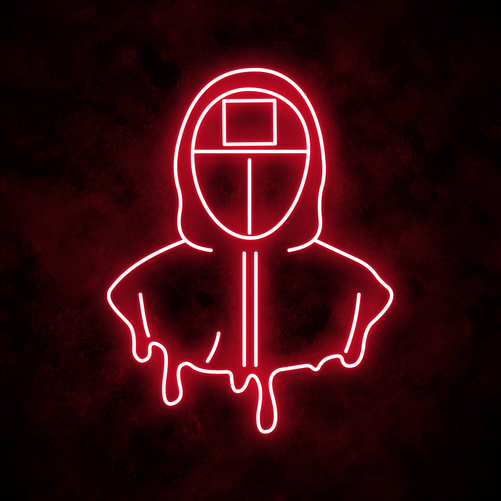 "Squid Game Staff" Neon Sign