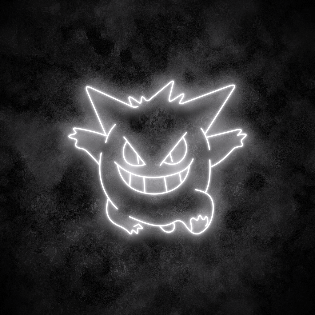 "Gengar" Neon Sign