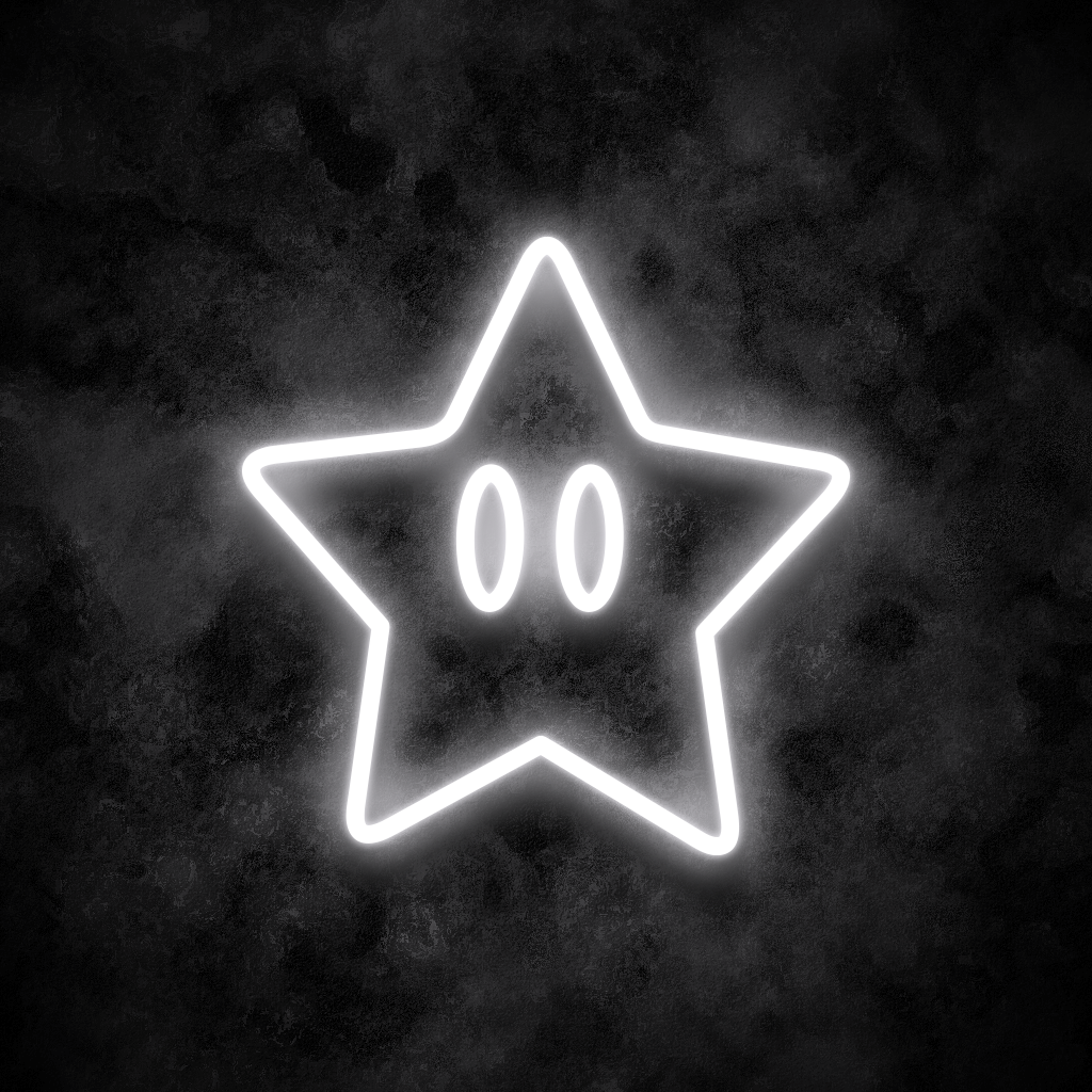 "Super Star" Neon Sign