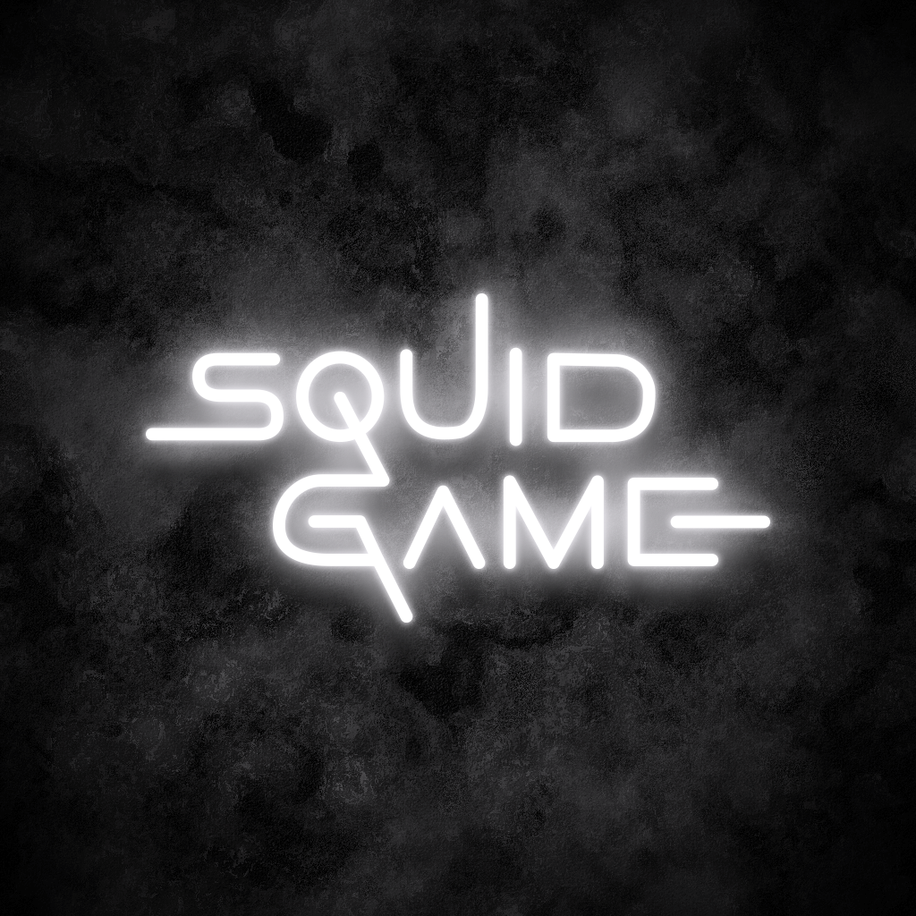 "Squid Game" Neon Sign