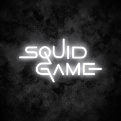 "Squid Game" Neon Sign