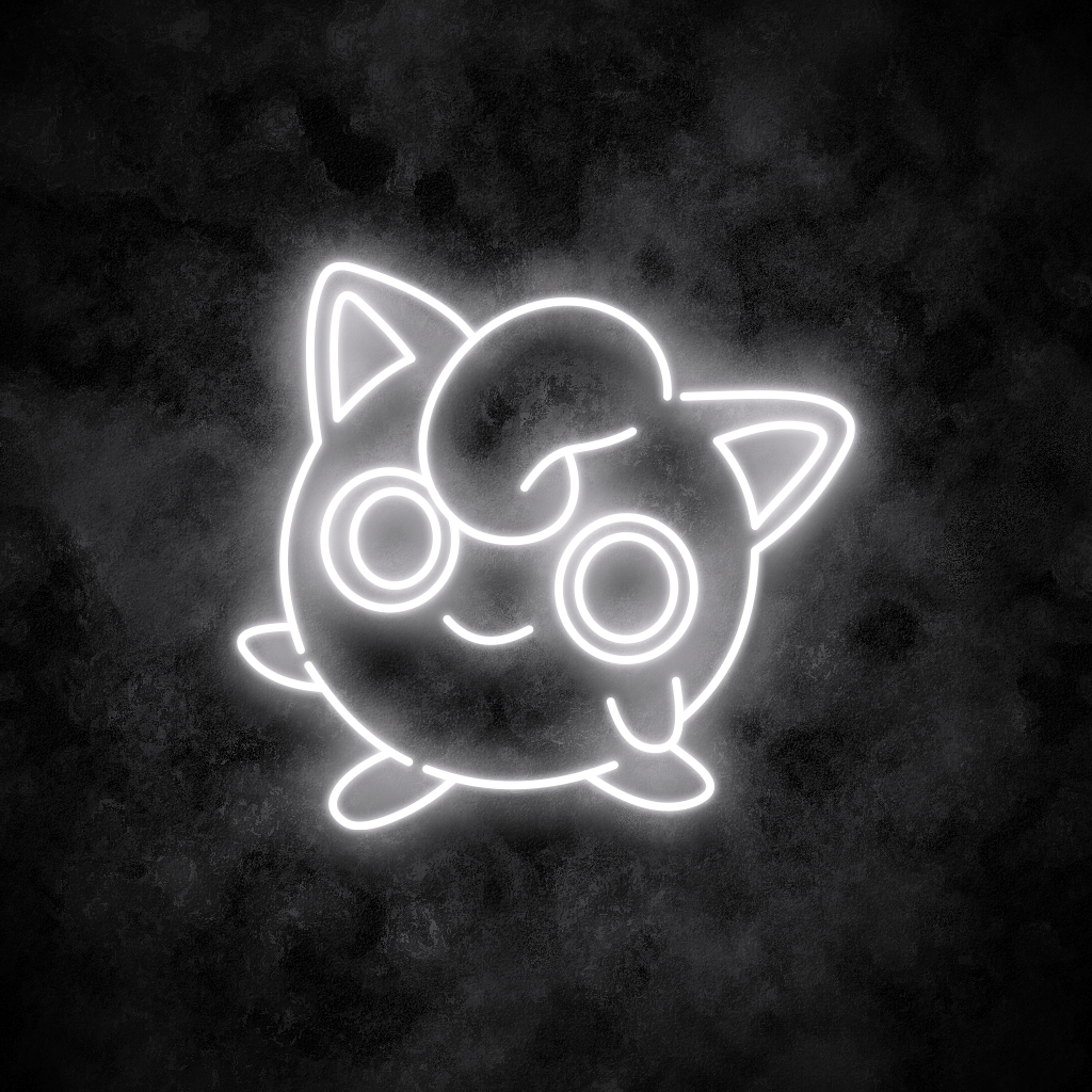 "Jigglypuff" Neon Sign