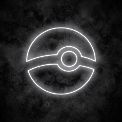 "Poké Ball" Neon Sign