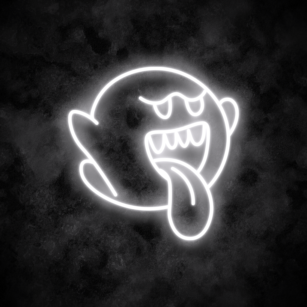 "Boo" Neon Sign