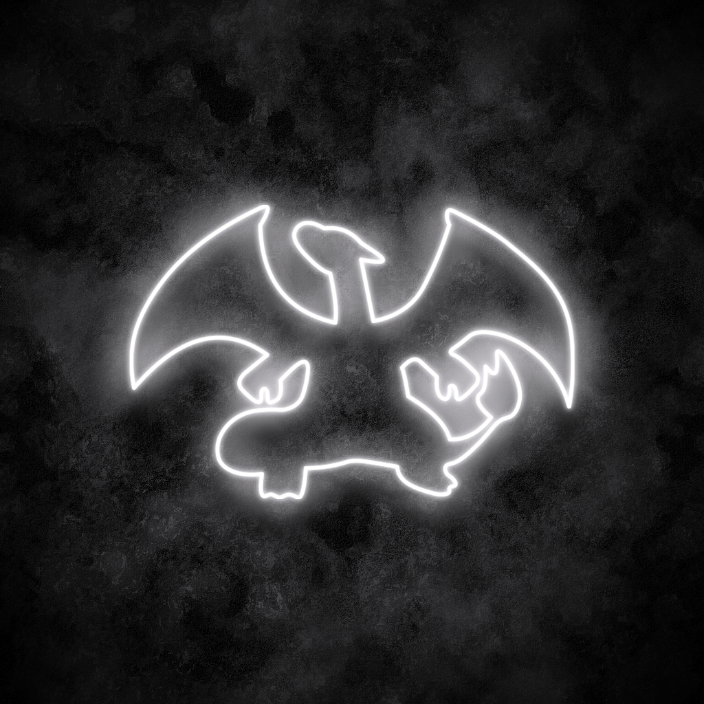 "Charizard" Neon Sign