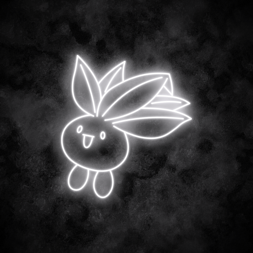 "Oddish" Neon Sign