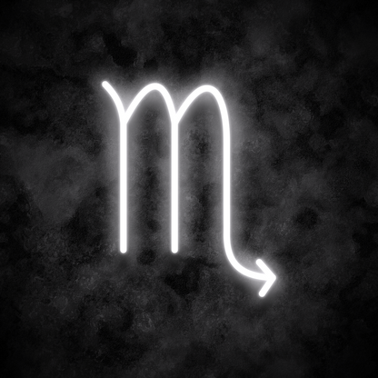 "Scorpio" Neon Sign