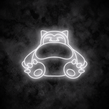 "Snorlax" Neon Sign