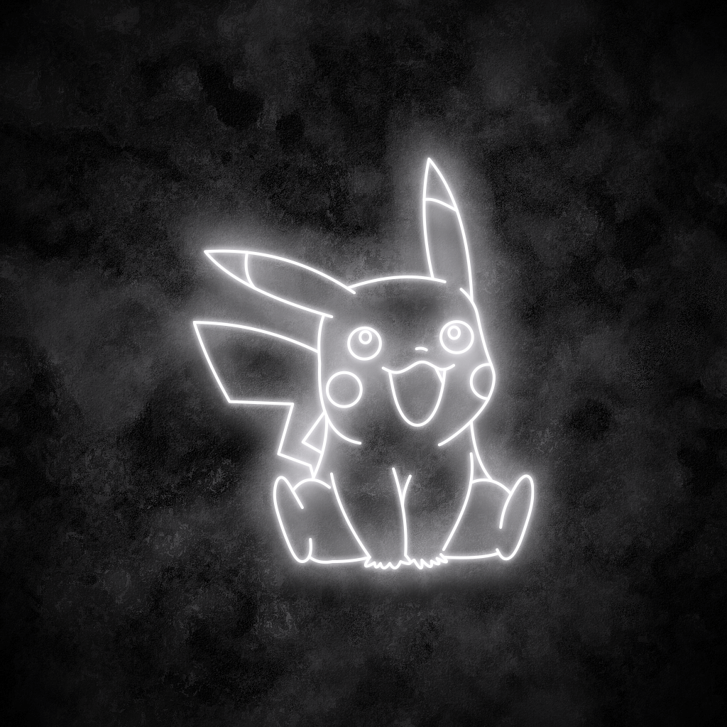 "Pikachu" Neon Sign