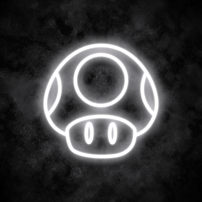"Super Mushroom" Neon Sign