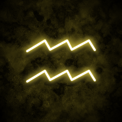 "Aquarius" Neon Sign