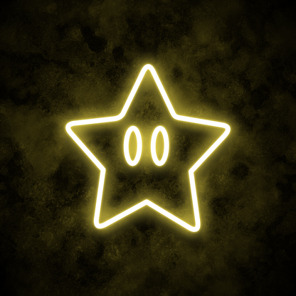 "Super Star" Neon Sign