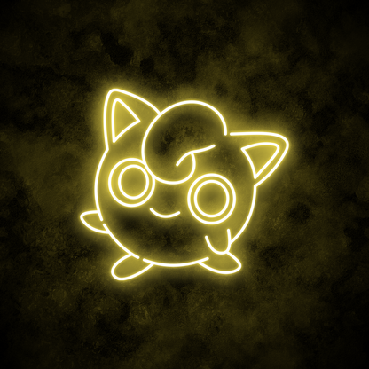 "Jigglypuff" Neon Sign