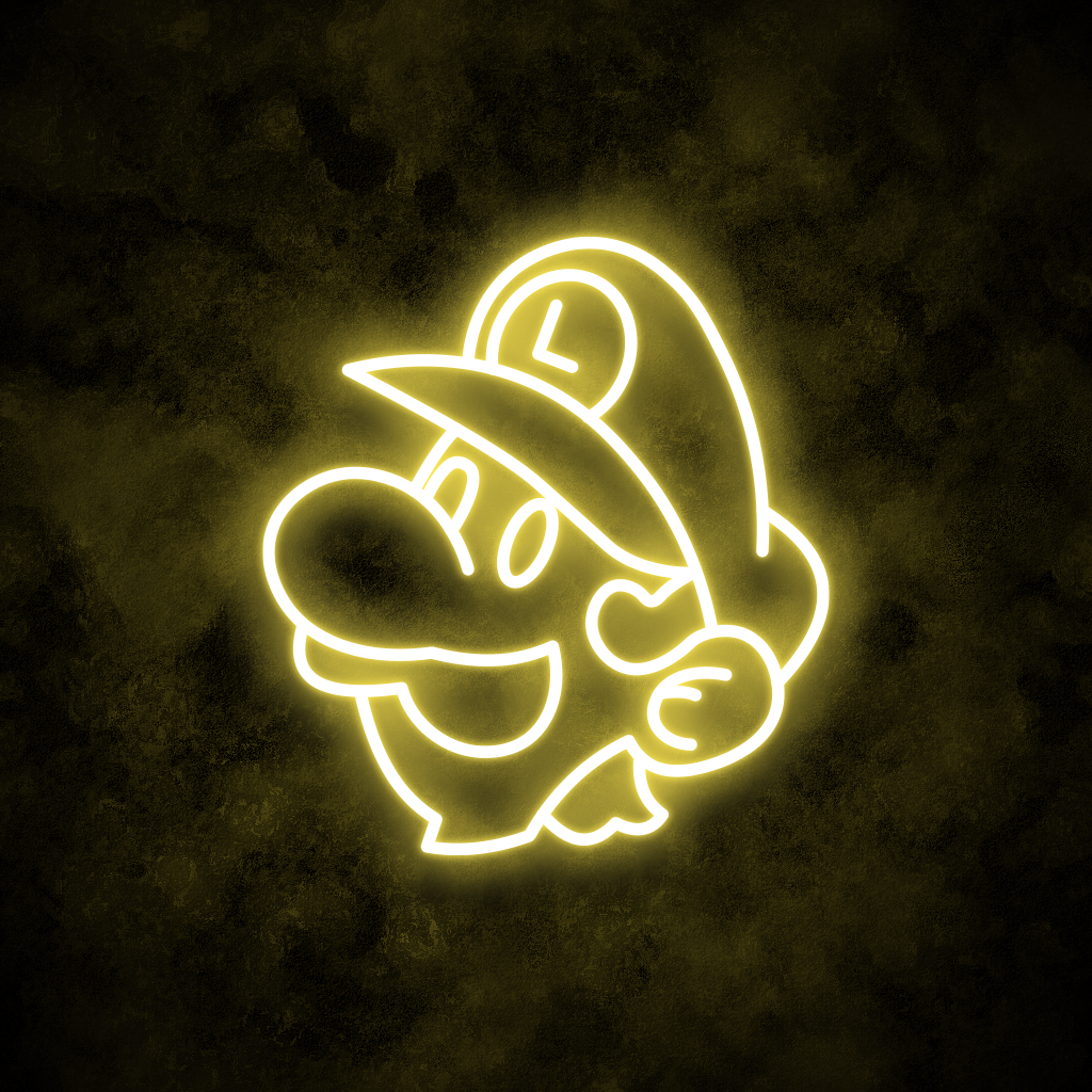 "Luigi" Neon Sign