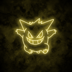 "Gengar" Neon Sign