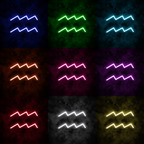 "Aquarius" Neon Sign