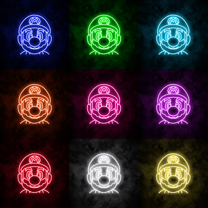 "Mario" Neon Sign