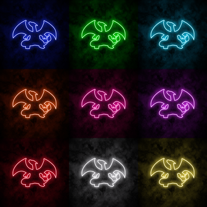 "Charizard" Neon Sign