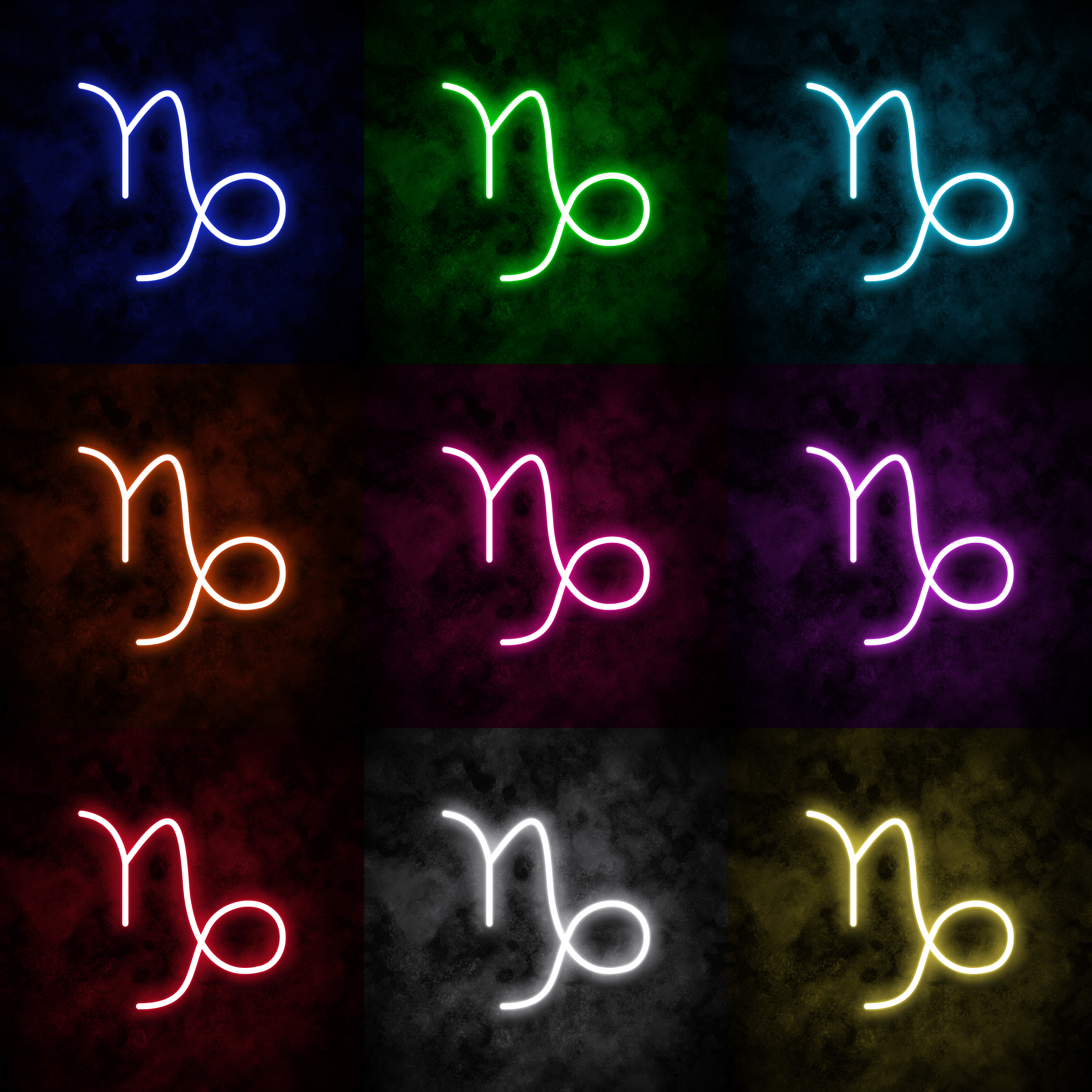 "Capricorn" Neon Sign